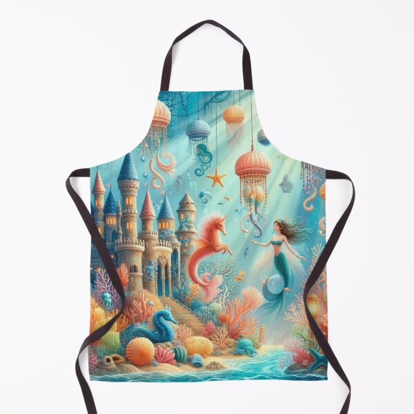 Item preview,  mermaids and seahorses dance designed and sold by Dominika Farkašová.