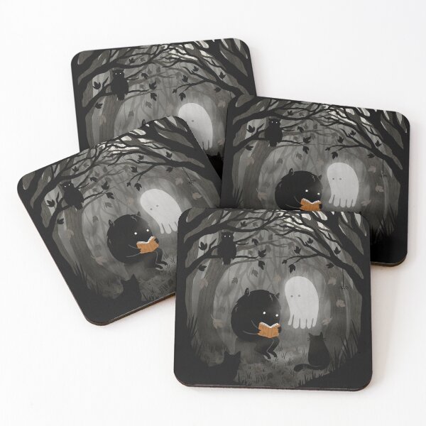 Item preview, A Quiet Spooky Spot (Book Reading Monster) designed and sold by littleclyde.