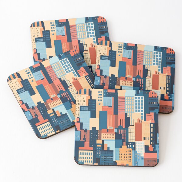 Item preview, Urban landscapes and skylines designed and sold by mind-coloring.