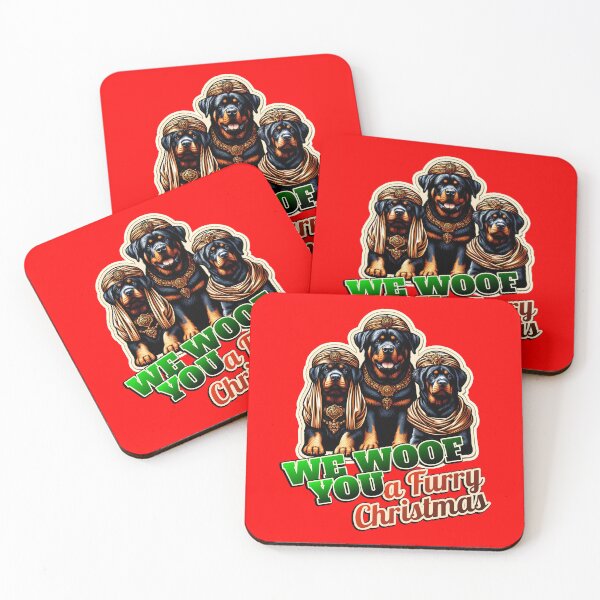 Item preview, Rottweiler, rottie Christmas 3 kings designed and sold by ThisDress.