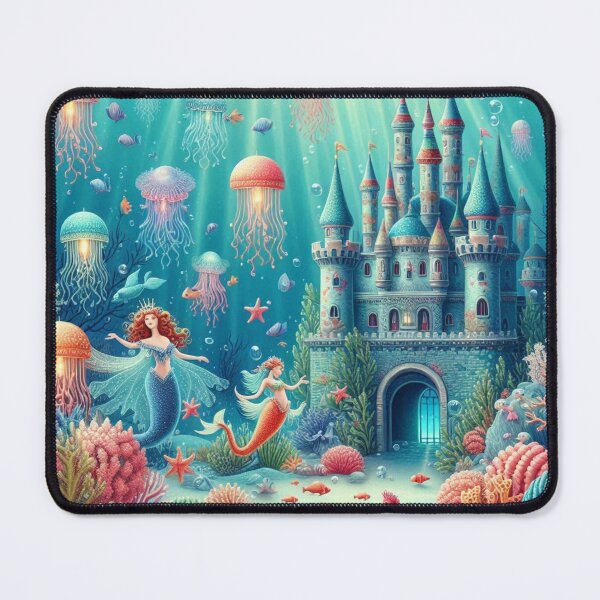 Item preview, magical underwater realm designed and sold by Dominika Farkašová.