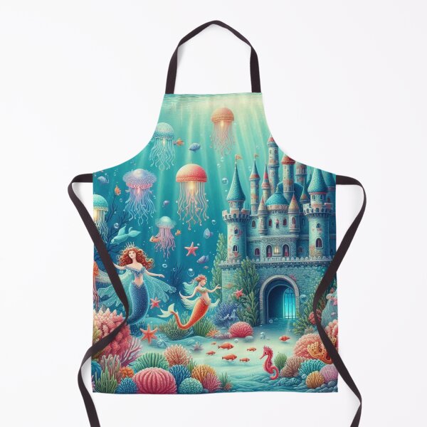 Item preview, magical underwater realm designed and sold by Dominika Farkašová.