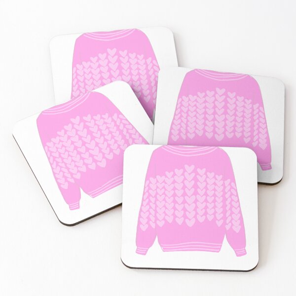 Item preview, Pink Cute Sweater With Hearts designed and sold by MariamChelidze.