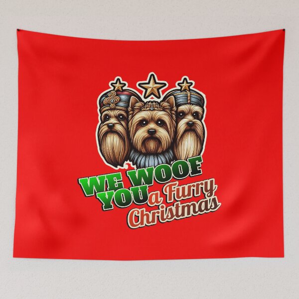 Item preview, Yorkie, yorkshire terrier,  Christmas 3 kings designed and sold by ThisDress.
