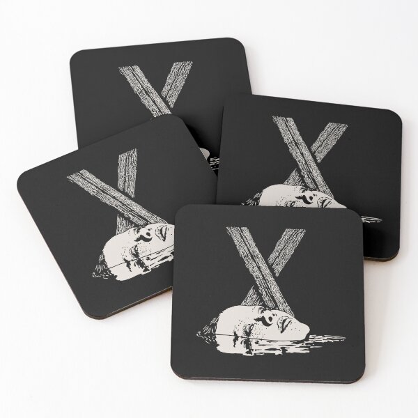 Item preview, X horror movie lake reflection white designed and sold by LapinMagnetik.