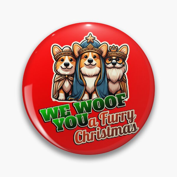 Item preview, Corgi Merry Christmas 3 kings designed and sold by ThisDress.