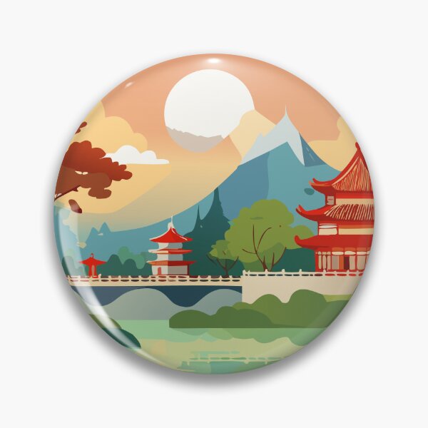 Item preview, Chinoiserie, chineese  designed and sold by HannoJuneShop.