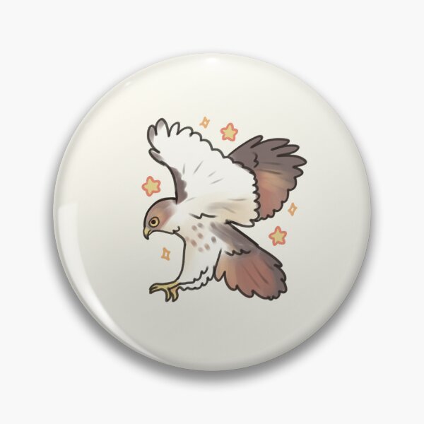 Item preview, Cute Red tailed Hawk illustration  designed and sold by Artofmayara.