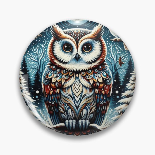 Item preview, Owl in Winter designed and sold by Azrora.