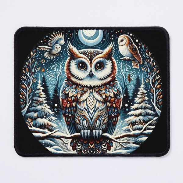 Item preview, Owl in Winter designed and sold by Azrora.