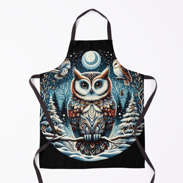 Item preview, Owl in Winter designed and sold by Azrora.