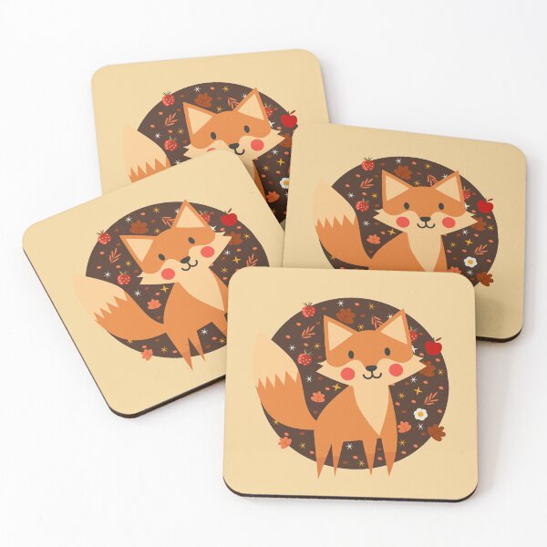 Item preview, Cozy Autumn Fox Charm designed and sold by Tulip Creators .