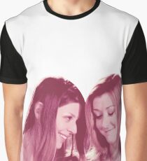 Willow & Tara - Pink Under Your Spell, Buffy the Vampire Slayer, BtVS, 90s, Joss Whedon, Sunnydale, LGBTQ, Gay Pride, Tara Maclay, Willow Rosenberg Graphic T-Shirt