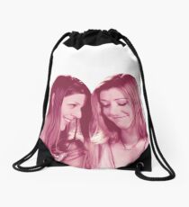 Willow & Tara - Pink Under Your Spell, Buffy the Vampire Slayer, BtVS, 90s, Joss Whedon, Sunnydale, LGBTQ, Gay Pride, Tara Maclay, Willow Rosenberg Drawstring Bag