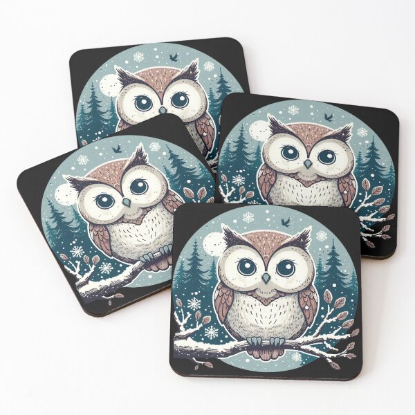 Item preview, Owl in Winter designed and sold by Azrora.