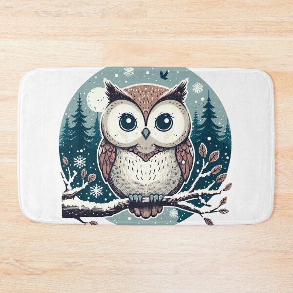 Item preview, Owl in Winter designed and sold by Azrora.