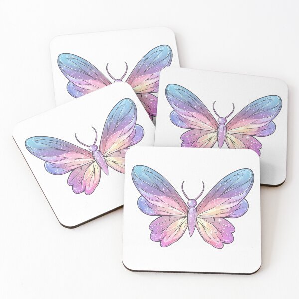 Item preview, Sparkling Galaxy Butterfly Sticker for Cosmic Inspiration designed and sold by Liseri.
