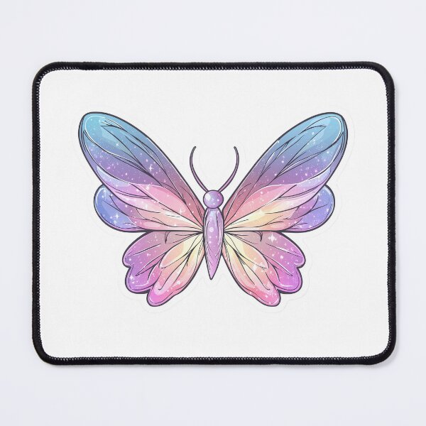 Item preview, Sparkling Galaxy Butterfly Sticker for Cosmic Inspiration designed and sold by Liseri.