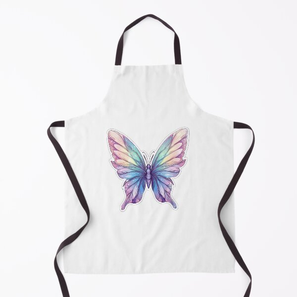 Item preview, Pastel Rainbow Butterfly with Sparkling Cosmic Wings Sticker designed and sold by Liseri.