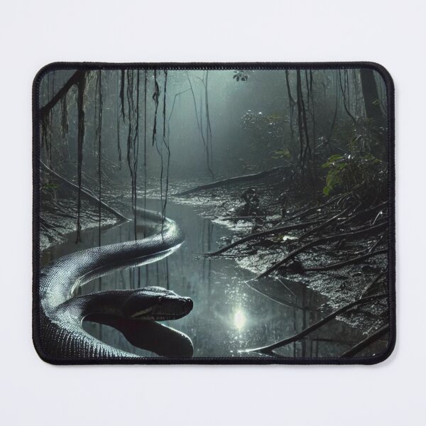Item preview, Night Hunt: Majestic Anaconda in the Jungl designed and sold by NocturnalNook.
