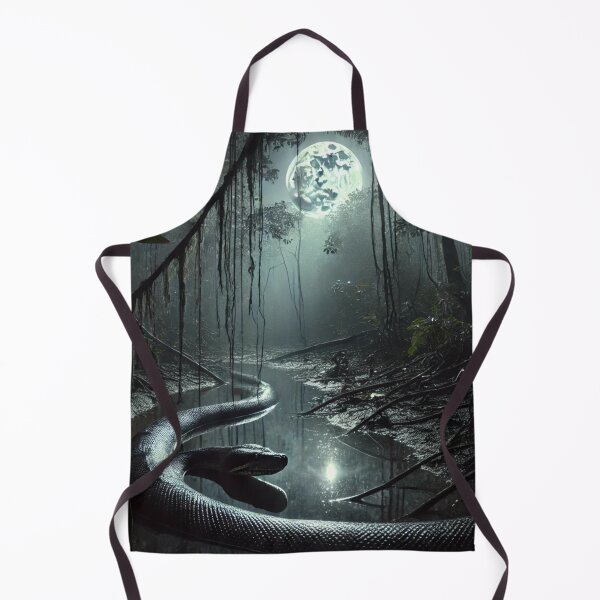 Item preview, Night Hunt: Majestic Anaconda in the Jungl designed and sold by NocturnalNook.