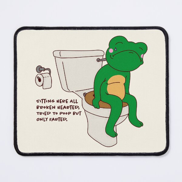 Item preview, Broken hearted frog designed and sold by Brown-biscuit.