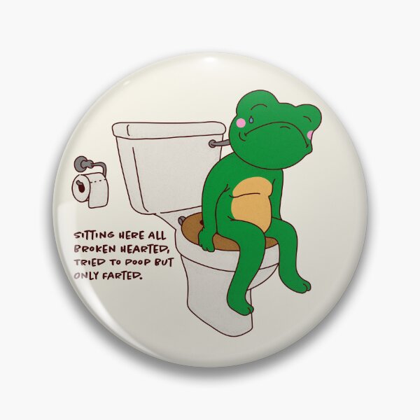 Item preview, Broken hearted frog designed and sold by Brown-biscuit.