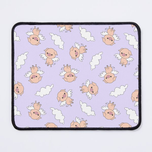 Item preview, Flying piggies on lilac designed and sold by QuirkyCraftz.
