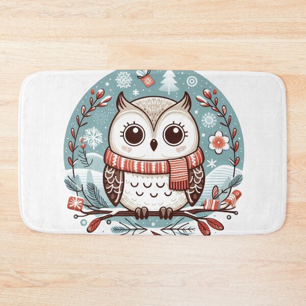 Item preview, Owl in Winter designed and sold by Azrora.
