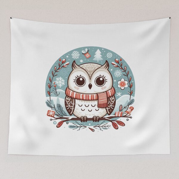 Item preview, Owl in Winter designed and sold by Azrora.