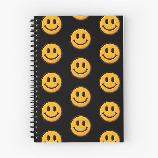 Item preview, Happy Face Patch Embroidery Fabric Stitched Patch designed and sold by HappyPatchClub.