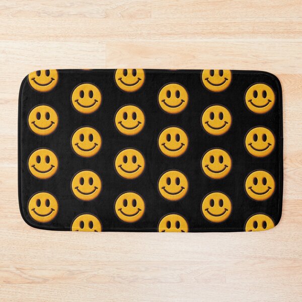 Item preview, Happy Face Patch Embroidery Fabric Stitched Patch designed and sold by HappyPatchClub.