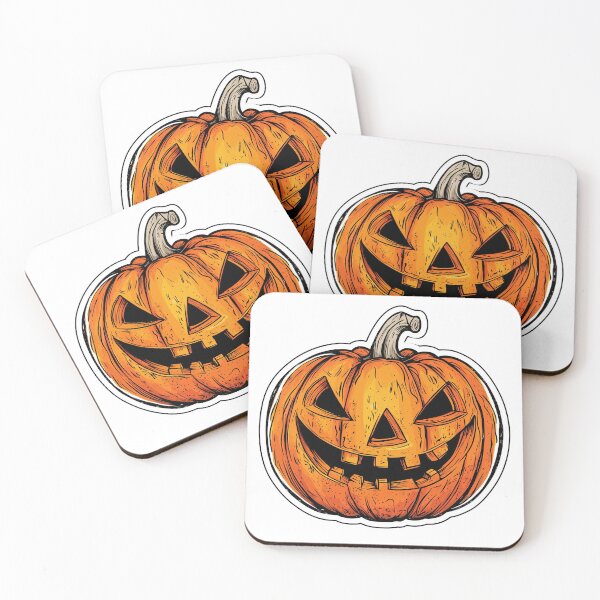 Item preview, Spooky Jack-O-Lantern Halloween Sticker designed and sold by Liseri.