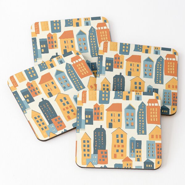 Item preview, Urban landscapes and skylines  designed and sold by mind-coloring.