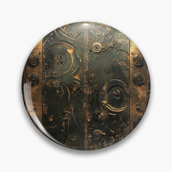 Item preview, Steampunk Bronze Shabby Grungy Pattern  designed and sold by GrinGalore.