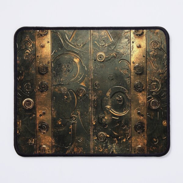 Item preview, Steampunk Bronze Shabby Grungy Pattern designed and sold by GrinGalore.