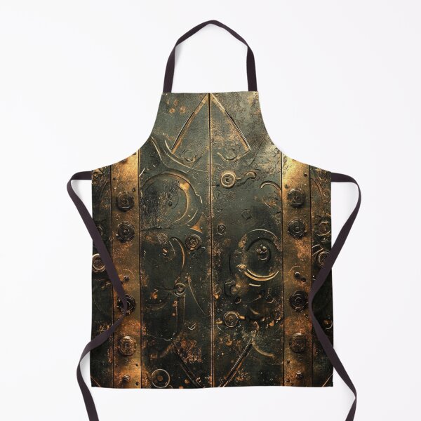 Item preview, Steampunk Bronze Shabby Grungy Pattern designed and sold by GrinGalore.