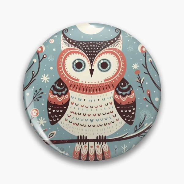 Item preview, Owl in Winter designed and sold by Azrora.