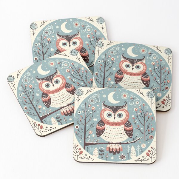 Item preview, Owl in Winter designed and sold by Azrora.