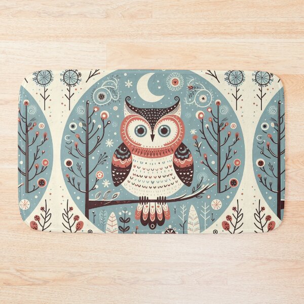 Item preview, Owl in Winter designed and sold by Azrora.