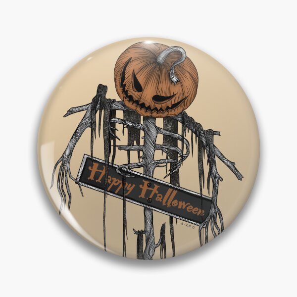 Item preview, Happy Halloween Spooky Scarecrow designed and sold by TasiaZenzura.