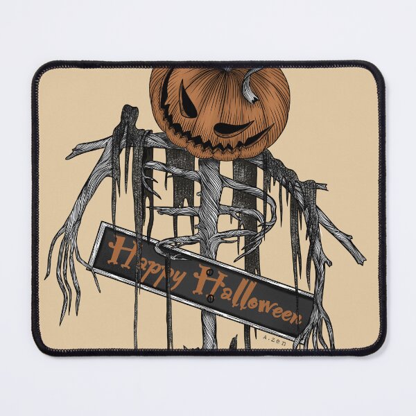 Item preview, Happy Halloween Spooky Scarecrow designed and sold by TasiaZenzura.