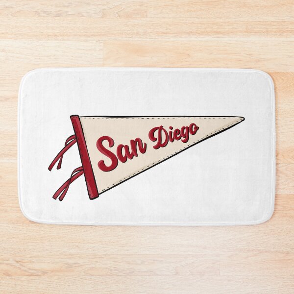 Item preview, Vintage San Diego Pennant Flag designed and sold by Alexandra Jones.