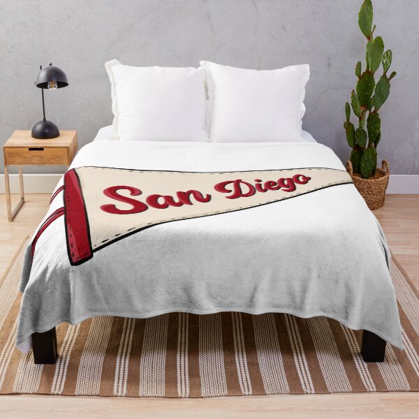 Item preview, Vintage San Diego Pennant Flag designed and sold by Alexandra Jones.