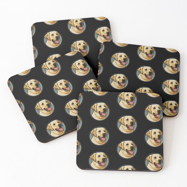 Item preview, Labrador Retriever Patch Embroidery Fabric Stitched Patch designed and sold by HappyPatchClub.