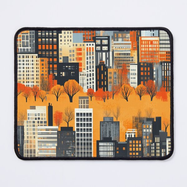 Item preview, Urban landscapes yellow tone designed and sold by mind-coloring.