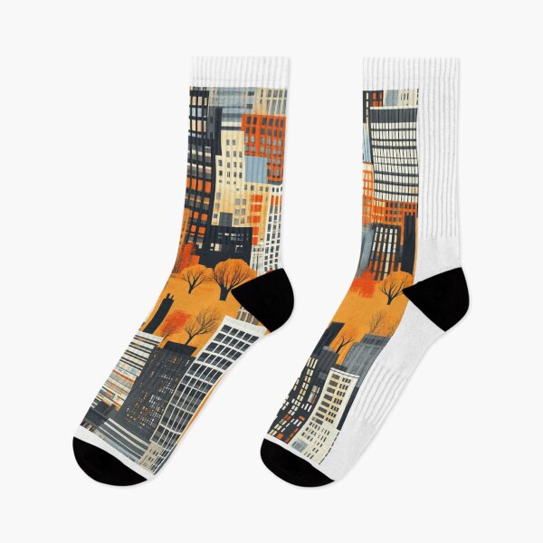 Item preview, Urban landscapes yellow tone designed and sold by mind-coloring.