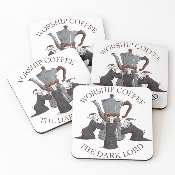 Item preview, Worship Coffee: Goats of the Dark Lord Design designed and sold by Rio77 Styles.