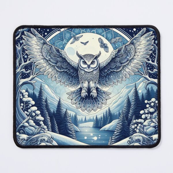 Item preview, Owl in Winter designed and sold by Azrora.