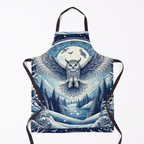 Item preview, Owl in Winter designed and sold by Azrora.